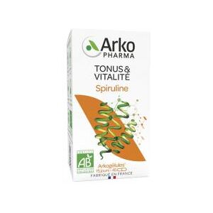 Arkopharma Spiruline Bio 45 Gélules - Boîte 45 gélules - Publicité