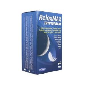 Orthonat Relax Max + L-Tryptophane 60 Gélules - Complément alimentaire - Publicité Orthonat Relax Max + L-Tryptophane 60 Gélules - Complément alimentaire - Publicité