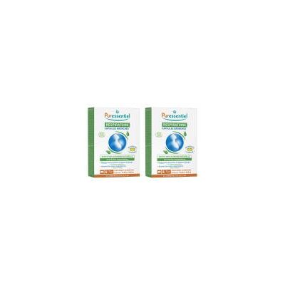 Puressentiel Capsules respiratoires apaisantes bio pour les bronches - Lot de 2 x 30 - Lot 2 x 30 Capsules - Publicité Puressentiel Capsules respiratoires apaisantes bio pour les bronches - Lot de 2 x 30 - Lot 2 x 30 Capsules - Publicité