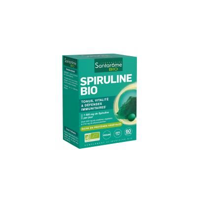 Santarome - Spiruline Bio 60 Unités - Dietary supplement - Publicité Santarome - Spiruline Bio 60 Unités - Dietary supplement - Publicité