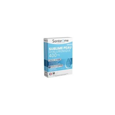 Santarome Sublime Peau Hyaluronique 400 mg 30 Unités - Boîte 30 gélules - Publicité Santarome Sublime Peau Hyaluronique 400 mg 30 Unités - Boîte 30 gélules - Publicité