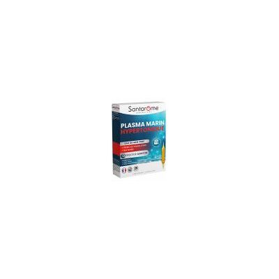 Santarome Plasma Marin Hypertonique Procédé Quinton - Vitalité et Détox - 20 Ampoules - Boîte 20 ampoules de 10 ml - Publicité Santarome Plasma Marin Hypertonique Procédé Quinton - Vitalité et Détox - 20 Ampoules - Boîte 20 ampoules de 10 ml - Publicité