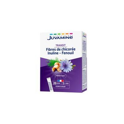 Juvamine Prébiotiques Transit 20 Unités - Boîte 20 sticks - Publicité Juvamine Prébiotiques Transit 20 Unités - Boîte 20 sticks - Publicité