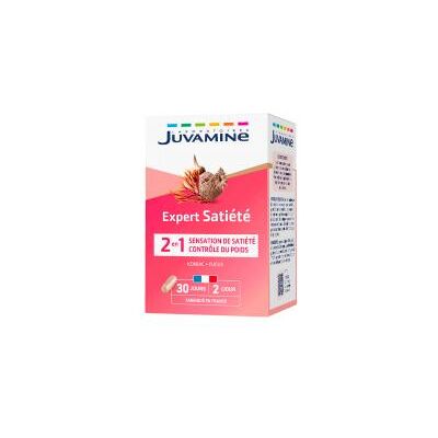 Juvamine Expert Satiété 2en1 60 Unités - Boîte 60 gélules - Publicité Juvamine Expert Satiété 2en1 60 Unités - Boîte 60 gélules - Publicité