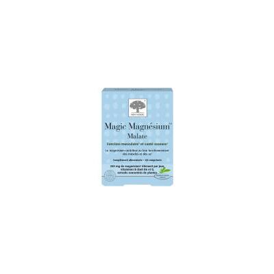 New Nordic Magic Magnésium Malate 60 Unités - Boîte 60 comprimés - Publicité New Nordic Magic Magnésium Malate 60 Unités - Boîte 60 comprimés - Publicité