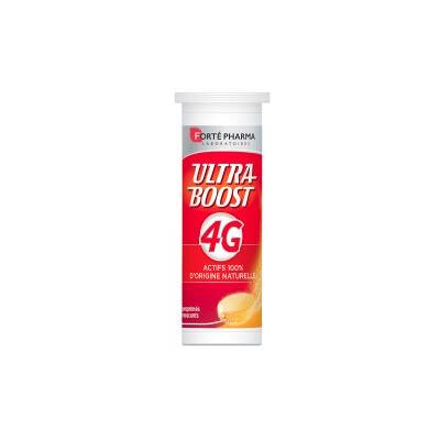Forté Pharma Ultra Boost 4G Tube de 10 Comprimés Effervescents - Tube - Publicité Forté Pharma Ultra Boost 4G Tube de 10 Comprimés Effervescents - Tube - Publicité