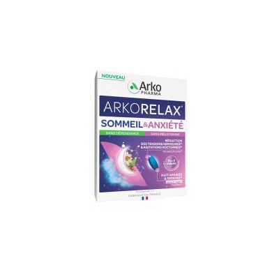 Arkopharma Arkorelax Sommeil & Anxiété 15 Unités - Boîte - Publicité Arkopharma Arkorelax Sommeil & Anxiété 15 Unités - Boîte - Publicité