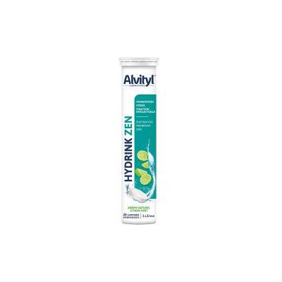 Alvityl Hydrink Zen Goüt Citron Vert 20 Comprimés Effervescents - Tube - Publicité Alvityl Hydrink Zen Goüt Citron Vert 20 Comprimés Effervescents - Tube - Publicité