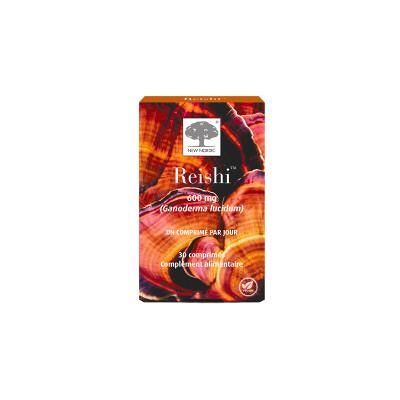 New Nordic Reishi 600 mg 30 Unités - Boîte - Publicité New Nordic Reishi 600 mg 30 Unités - Boîte - Publicité