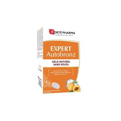 Forté Pharma Expert Autobronz 20 Comprimés - Boîte - Publicité Forté Pharma Expert Autobronz 20 Comprimés - Boîte - Publicité