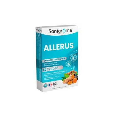 Santarome Allérus Confort Saisonnier 20 Comprimés - Boîte - Publicité Santarome Allérus Confort Saisonnier 20 Comprimés - Boîte - Publicité