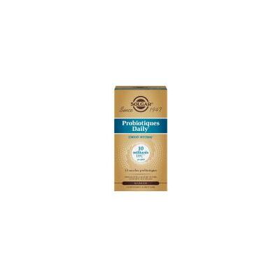 Solgar Probiotiques Daily Confort Intestinal 30 Gélules - Pot - Publicité Solgar Probiotiques Daily Confort Intestinal 30 Gélules - Pot - Publicité