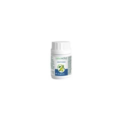 Naturactive Griffonia 30 Gélules Végétales - Pot - Publicité Naturactive Griffonia 30 Gélules Végétales - Pot - Publicité