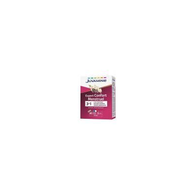 Juvamine Expert Confort Menstruel 3en1 20 Jours 60 Comprimés - Boîte - Publicité Juvamine Expert Confort Menstruel 3en1 20 Jours 60 Comprimés - Boîte - Publicité