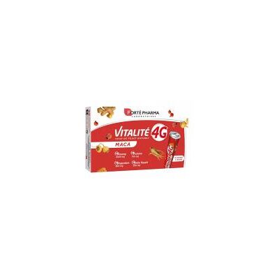 Forté Pharma Vitalité Maca 10 Doses de 15 ml - Boîte - Publicité Forté Pharma Vitalité Maca 10 Doses de 15 ml - Boîte - Publicité