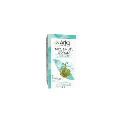 Arkopharma Arkogélules Nez Sinus Gorge + Immunité Action Rapide 30 Capsules - Pot 30 capsules - Publicité Arkopharma Arkogélules Nez Sinus Gorge + Immunité Action Rapide 30 Capsules - Pot 30 capsules - Publicité