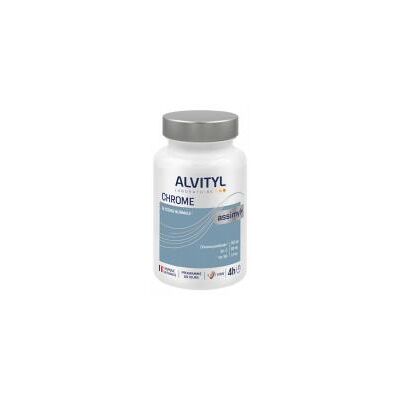 Alvityl Assimyl+ Chrome Glycémie Normale 60 Comprimés - Pot 60 comprimés - Publicité Alvityl Assimyl+ Chrome Glycémie Normale 60 Comprimés - Pot 60 comprimés - Publicité