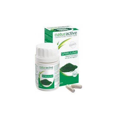 Naturactive Spiruline 60 Capsules - Complément alimentaire - Publicité Naturactive Spiruline 60 Capsules - Complément alimentaire - Publicité