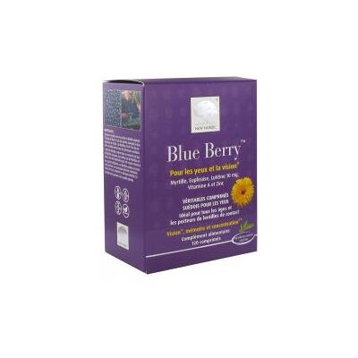 New Nordic Blue Berry 120 Comprimés - Santé oculaire - Publicité New Nordic Blue Berry 120 Comprimés - Santé oculaire - Publicité