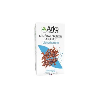 Complément de calcium Lithothamne d'Arkopharma - 45 Capsules - Publicité Complément de calcium Lithothamne d'Arkopharma - 45 Capsules - Publicité