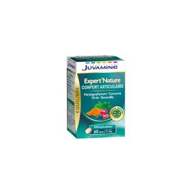 Juvamine Promesses Santé Expert'Nature Confort Articulaire Harpagophytum Curcuma Ortie Boswellia 60 Comprimés - Boîte 60 Comprimés - Publicité Juvamine Promesses Santé Expert'Nature Confort Articulaire Harpagophytum Curcuma Ortie Boswellia 60 Comprimés - Boîte 60 Comprimés - Publicité