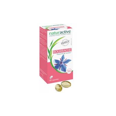 Naturactive Huile de Bourrache 60 Capsules - Complément alimentaire - Publicité Naturactive Huile de Bourrache 60 Capsules - Complément alimentaire - Publicité