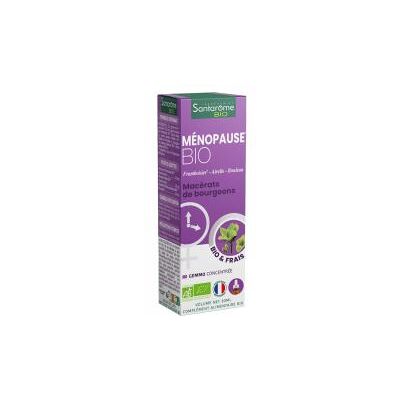 Santarome Bio Ménopause Framboisier Airelle Bouleau Bio 30 ml - Flacon compte goutte 30 ml - Publicité Santarome Bio Ménopause Framboisier Airelle Bouleau Bio 30 ml - Flacon compte goutte 30 ml - Publicité