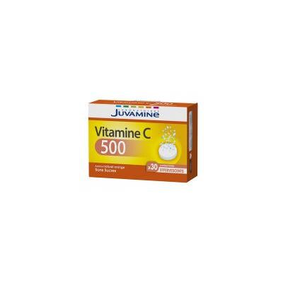 Juvamine Vitamine C 500 - Comprimés Effervescents - Soutien Immunitaire - Publicité Juvamine Vitamine C 500 - Comprimés Effervescents - Soutien Immunitaire - Publicité