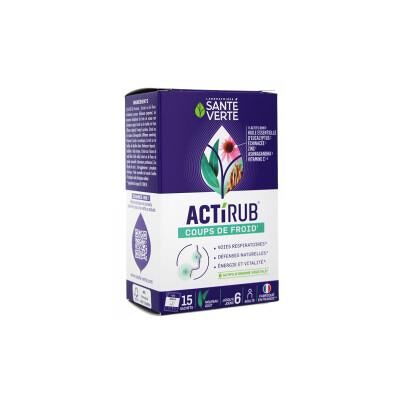 SANTE VERTE Actirub Hiver - Complément Alimentaire - Publicité SANTE VERTE Actirub Hiver - Complément Alimentaire - Publicité