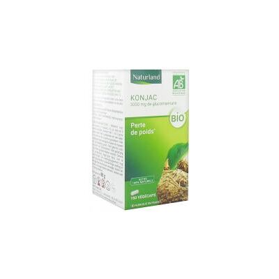 Naturland Konjac Bio - Capsules de konjac bio - Perte de poids - Vegan - Fabriqué en France - Publicité Naturland Konjac Bio - Capsules de konjac bio - Perte de poids - Vegan - Fabriqué en France - Publicité