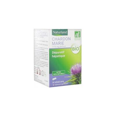 Capsules de Chardon-Marie Bio Naturland - Complément Alimentaire - Publicité Capsules de Chardon-Marie Bio Naturland - Complément Alimentaire - Publicité