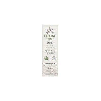 Eutra CBD 20% Gouttes d'Huile de Chanvre - 10ml - Publicité Eutra CBD 20% Gouttes d'Huile de Chanvre - 10ml - Publicité