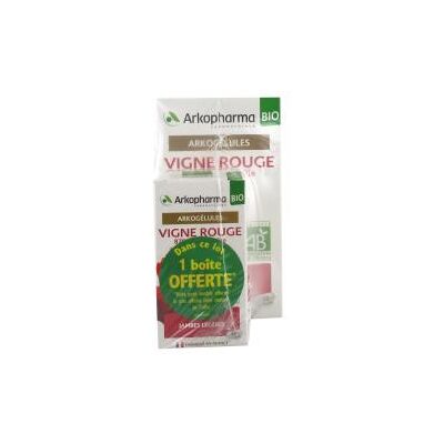 Arkopharma Capsules Vigne Rouge Bio - Favorise la Circulation - Publicité Arkopharma Capsules Vigne Rouge Bio - Favorise la Circulation - Publicité