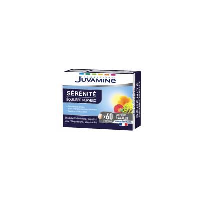 Juvamine Sérénité Équilibre Nerveux. Relaxation. 60 Comprimés - Boîte 60 comprimés - Publicité Juvamine Sérénité Équilibre Nerveux. Relaxation. 60 Comprimés - Boîte 60 comprimés - Publicité