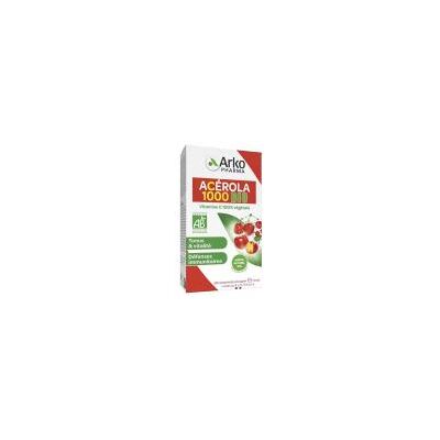 Arkopharma Azinc Naturel Acerola 1000 Bio 30 Comprimés - Complément Alimentaire - Publicité Arkopharma Azinc Naturel Acerola 1000 Bio 30 Comprimés - Complément Alimentaire - Publicité