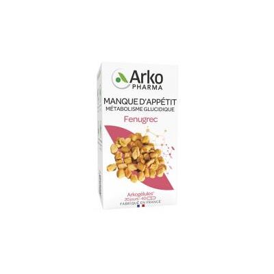 Arkopharma Arkogélules Fenugrec 40 Gélules - Complément alimentaire - Publicité Arkopharma Arkogélules Fenugrec 40 Gélules - Complément alimentaire - Publicité