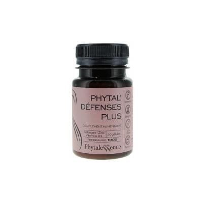 Phytalessence Phytal'Défenses Plus Complément Alimentaire 30 Gélules - Pot 30 gélules - Publicité Phytalessence Phytal'Défenses Plus Complément Alimentaire 30 Gélules - Pot 30 gélules - Publicité