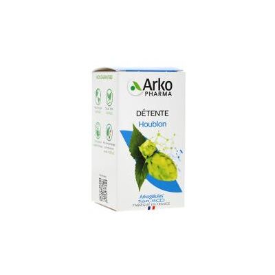 Arkopharma Arkogélules Houblon 45 Gélules - Boîte - Publicité Arkopharma Arkogélules Houblon 45 Gélules - Boîte - Publicité