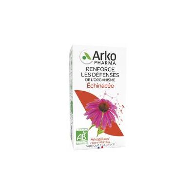 Arkopharma Arkog Echinacee Bio - 45 Gel. - Pot 45 gélules - Publicité Arkopharma Arkog Echinacee Bio - 45 Gel. - Pot 45 gélules - Publicité