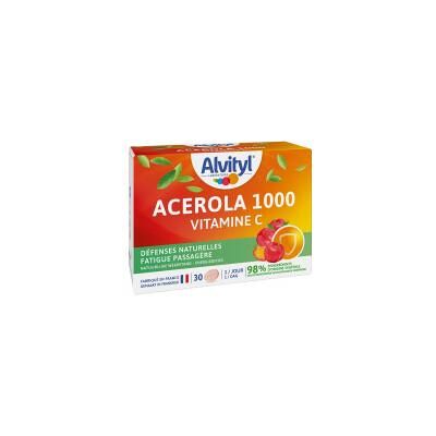 Alvityl Acerola 1000 Vitamine C - Soutien Immunitaire - Publicité Alvityl Acerola 1000 Vitamine C - Soutien Immunitaire - Publicité