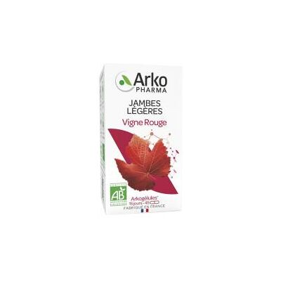 Arkopharma Arkogélules Vigne Rouge - Soutient la circulation - 45 capsules - Publicité Arkopharma Arkogélules Vigne Rouge - Soutient la circulation - 45 capsules - Publicité