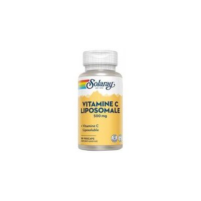 Solaray Vitamine C Liposomale 500 mg - Capsules Végétales - Publicité Solaray Vitamine C Liposomale 500 mg - Capsules Végétales - Publicité