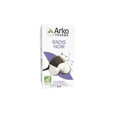 Arkopharma Radis Noir 40 Gélules - Soutien hépatique bio - Publicité Arkopharma Radis Noir 40 Gélules - Soutien hépatique bio - Publicité