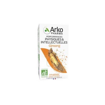Arkopharma Arkog Ginseng Bio - 45 Gel . - Pot 45 gélules - Publicité Arkopharma Arkog Ginseng Bio - 45 Gel . - Pot 45 gélules - Publicité