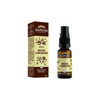 Biofloral Rester Concentré Spray Bio 20 ml - Spray 20 ml - Publicité Biofloral Rester Concentré Spray Bio 20 ml - Spray 20 ml - Publicité