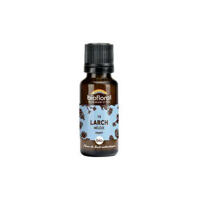 Biofloral 19 Larch Mélèze Granules Bio 19,5 g - Flacon 19,5 g - Publicité Biofloral 19 Larch Mélèze Granules Bio 19,5 g - Flacon 19,5 g - Publicité