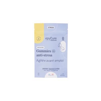 Epycure Gummies Anti-Stress Sans Sucres - 1 Mois - 60 Gummies - Doypack 60 gummies - Publicité Epycure Gummies Anti-Stress Sans Sucres - 1 Mois - 60 Gummies - Doypack 60 gummies - Publicité