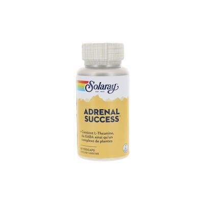 Solaray Adrenal Success - 60 Capsules - Suppléments - Publicité Solaray Adrenal Success - 60 Capsules - Suppléments - Publicité