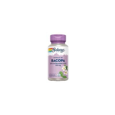 Solaray Bacopa Extrait de Bacopa 60 Capsules Végétales - Boîte 60 capsules - Publicité Solaray Bacopa Extrait de Bacopa 60 Capsules Végétales - Boîte 60 capsules - Publicité