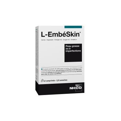 NHCO NUTRITION L-EmbéSkin 42 Comprimés - Soutient une Peau Saine - Publicité NHCO NUTRITION L-EmbéSkin 42 Comprimés - Soutient une Peau Saine - Publicité
